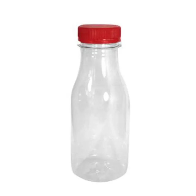 MyAgroMarket PET φιάλη 250ml με καπάκι κόκκινο