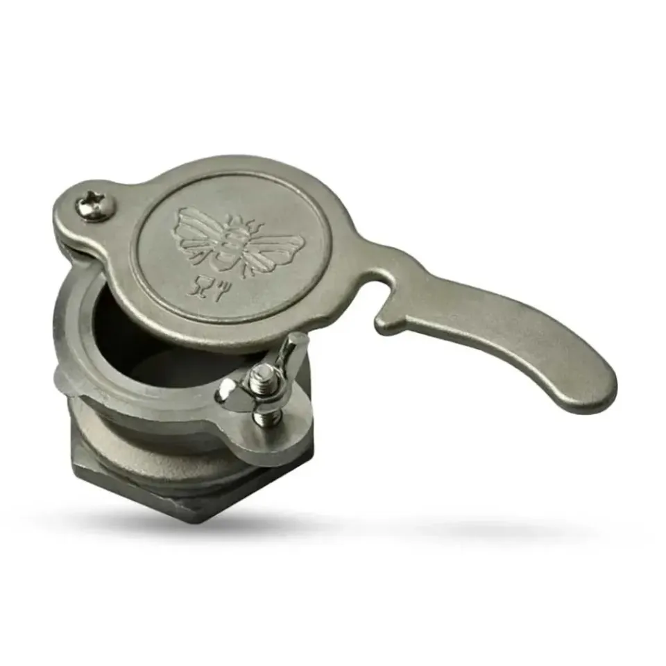 MyAgroMarket Κάνουλα Μελιού Μεταλλική 40mm για Κάδο