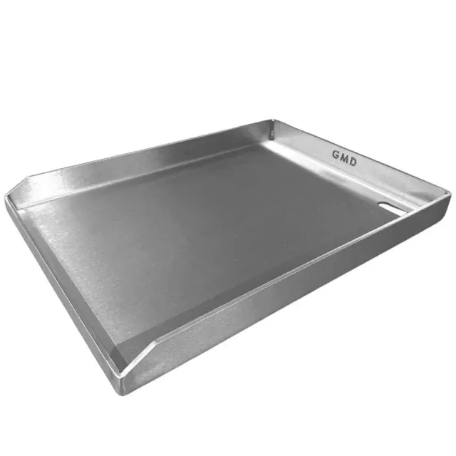 GMD πλάκα ψησίματος ανοξείδωτη 40x30cm 4mm ελληνική