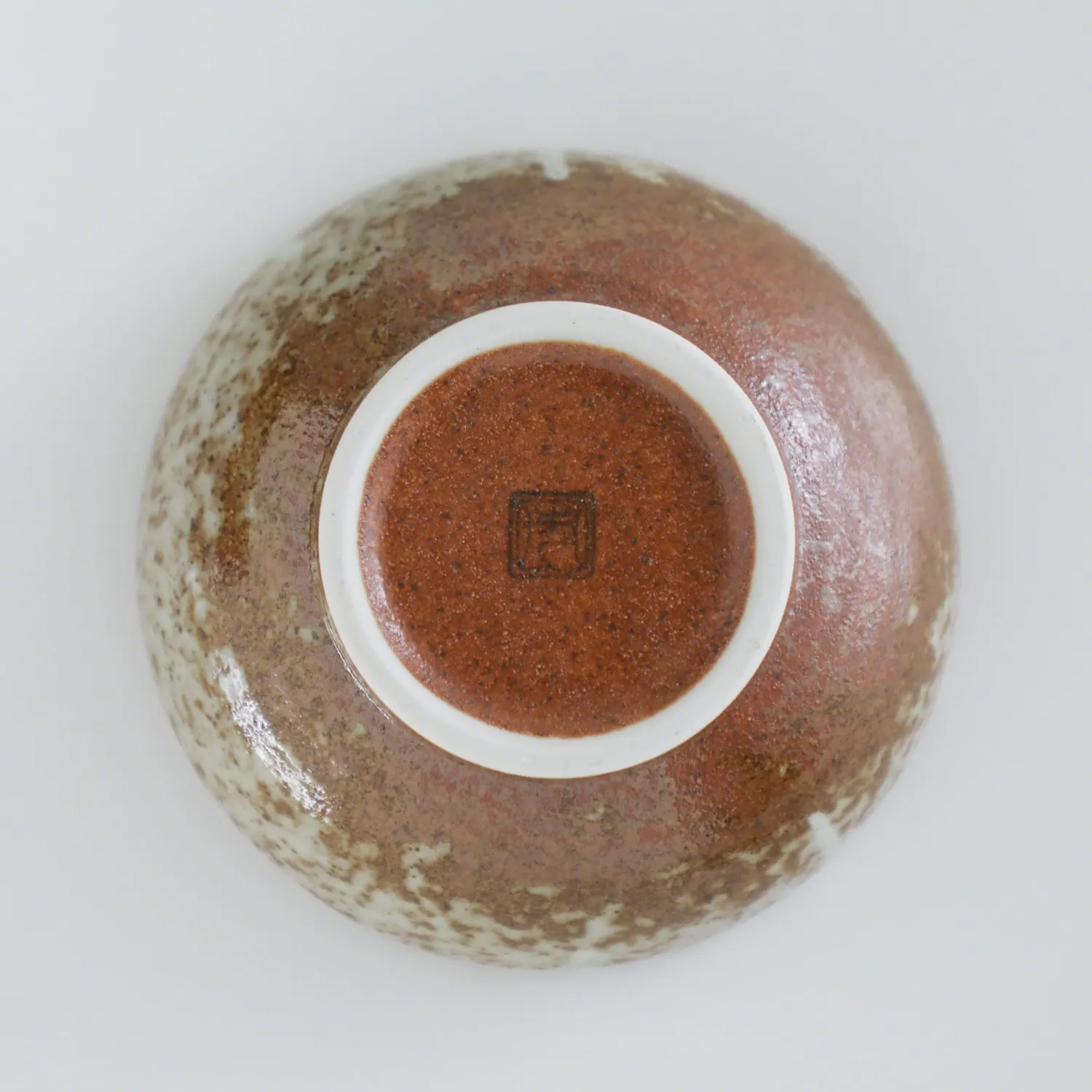 Minoyaki Series Βάζο Ikebana Στρογγυλό 125mm Λευκό