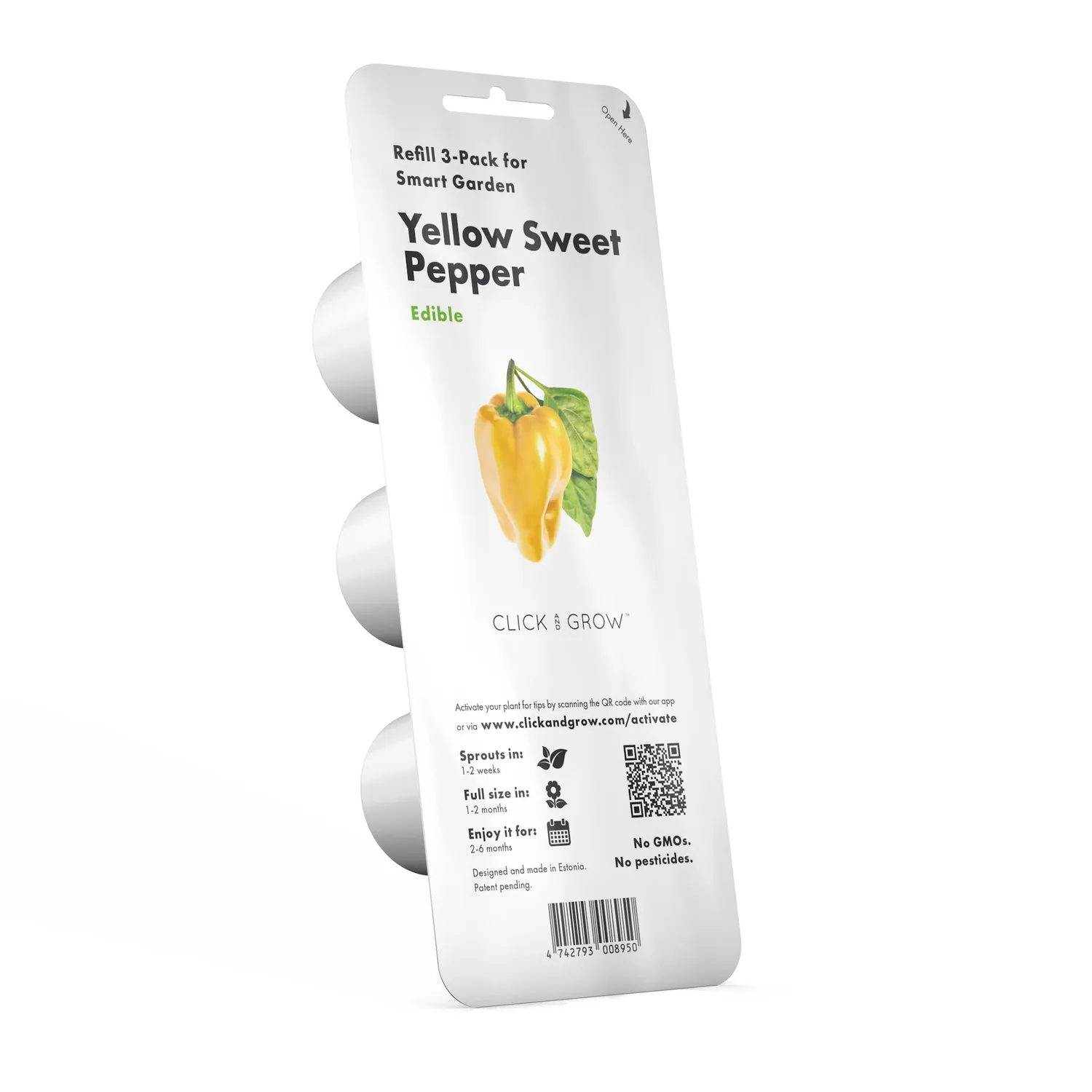 Click and Grow Yellow Sweet Pepper κάψουλες 3 τεμ γλυκιά