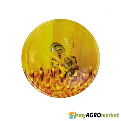 MyAgroMarket Καπάκι Βάζου Φ82 Μέλισσα Κίτρινο