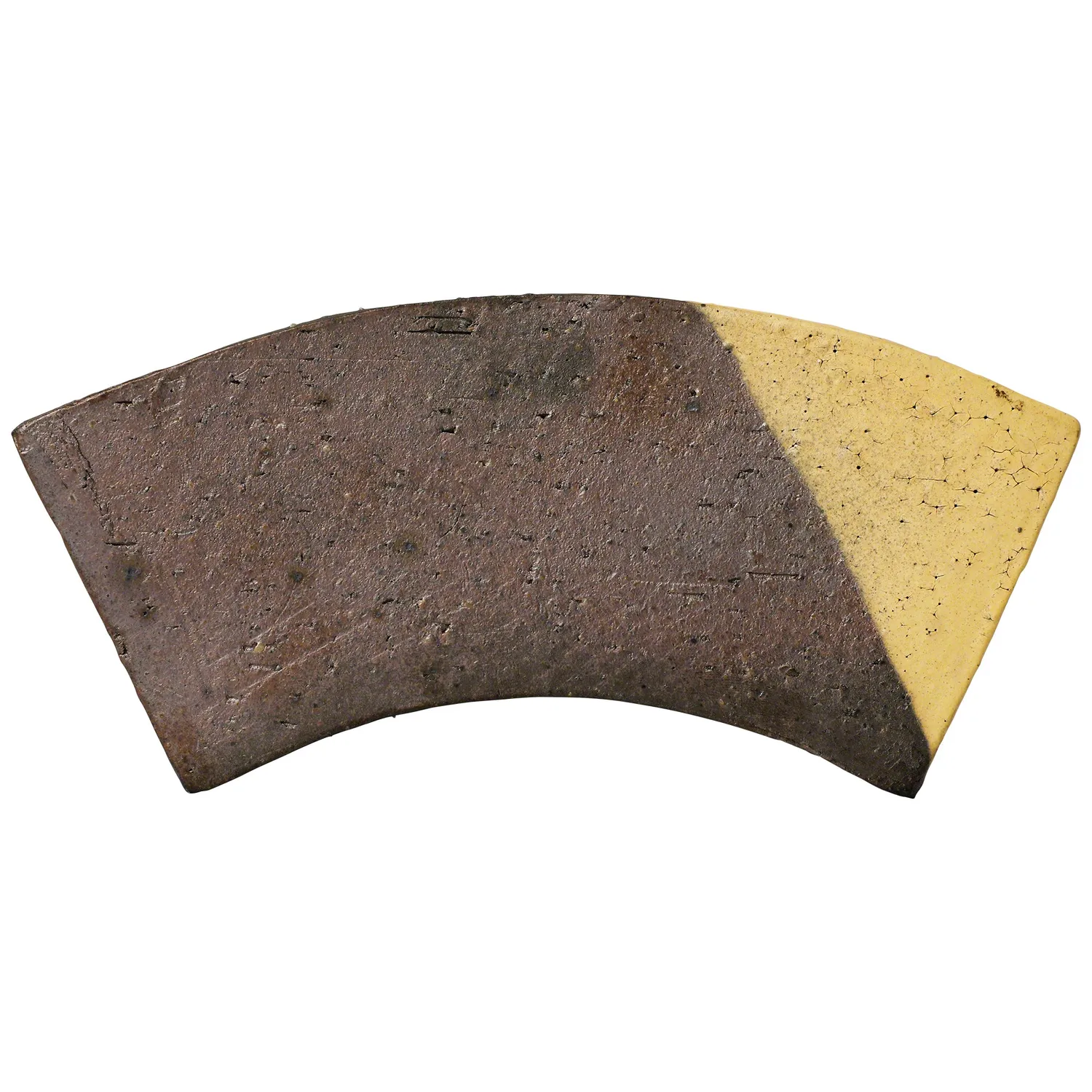 Wazakura Tokoname Fan γλάστρα μπονσάι 174mm χειροποίητη