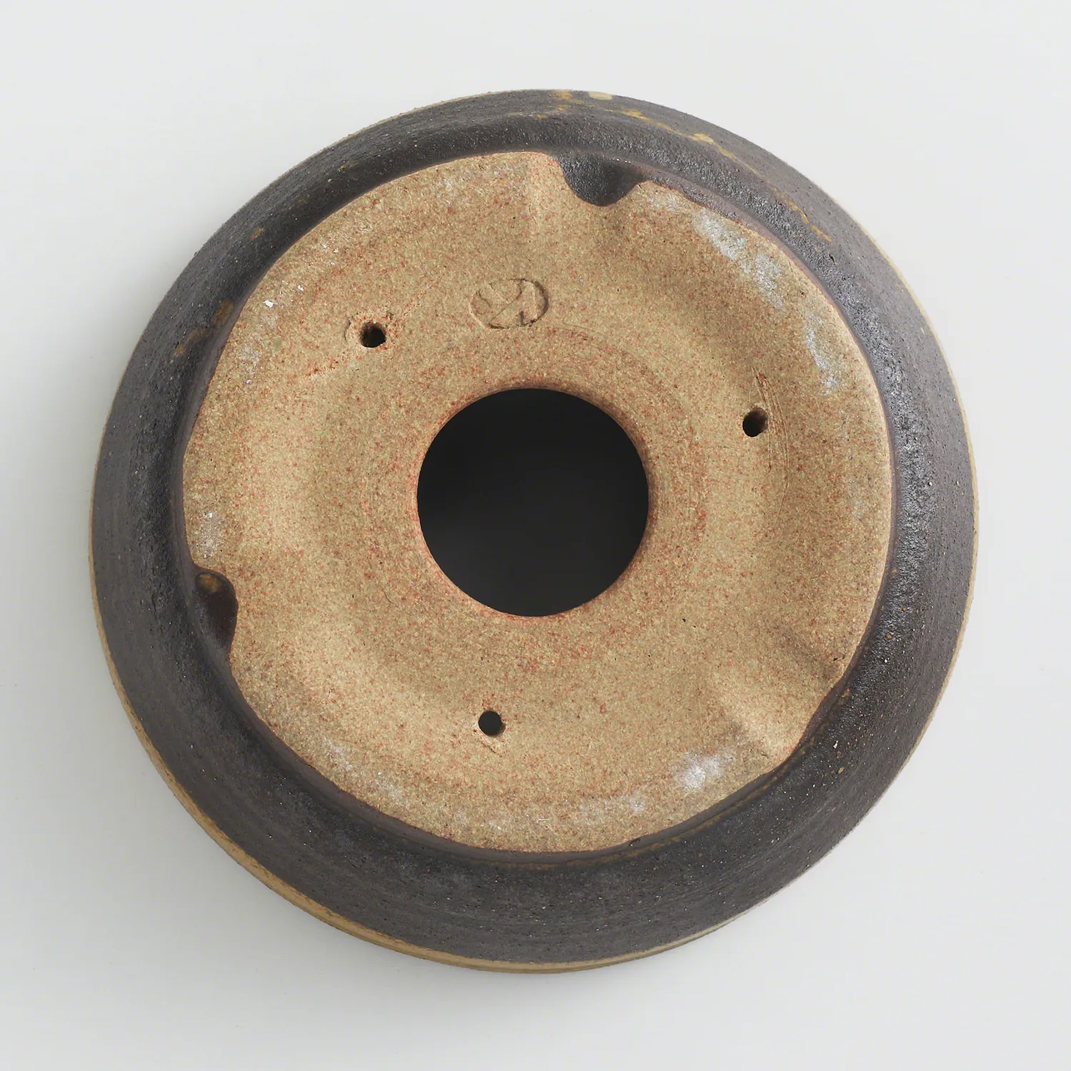 Wazakura Shigaraki γλάστρα μπονσάι 170mm καφέ ματ