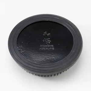 Wazakura kenzan βάση ικεμπάνα μαύρη στρογγυλή 10,2cm