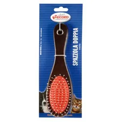 MyAgroMarket βούρτσα σκύλου-γάτας διπλής όψης 21cm