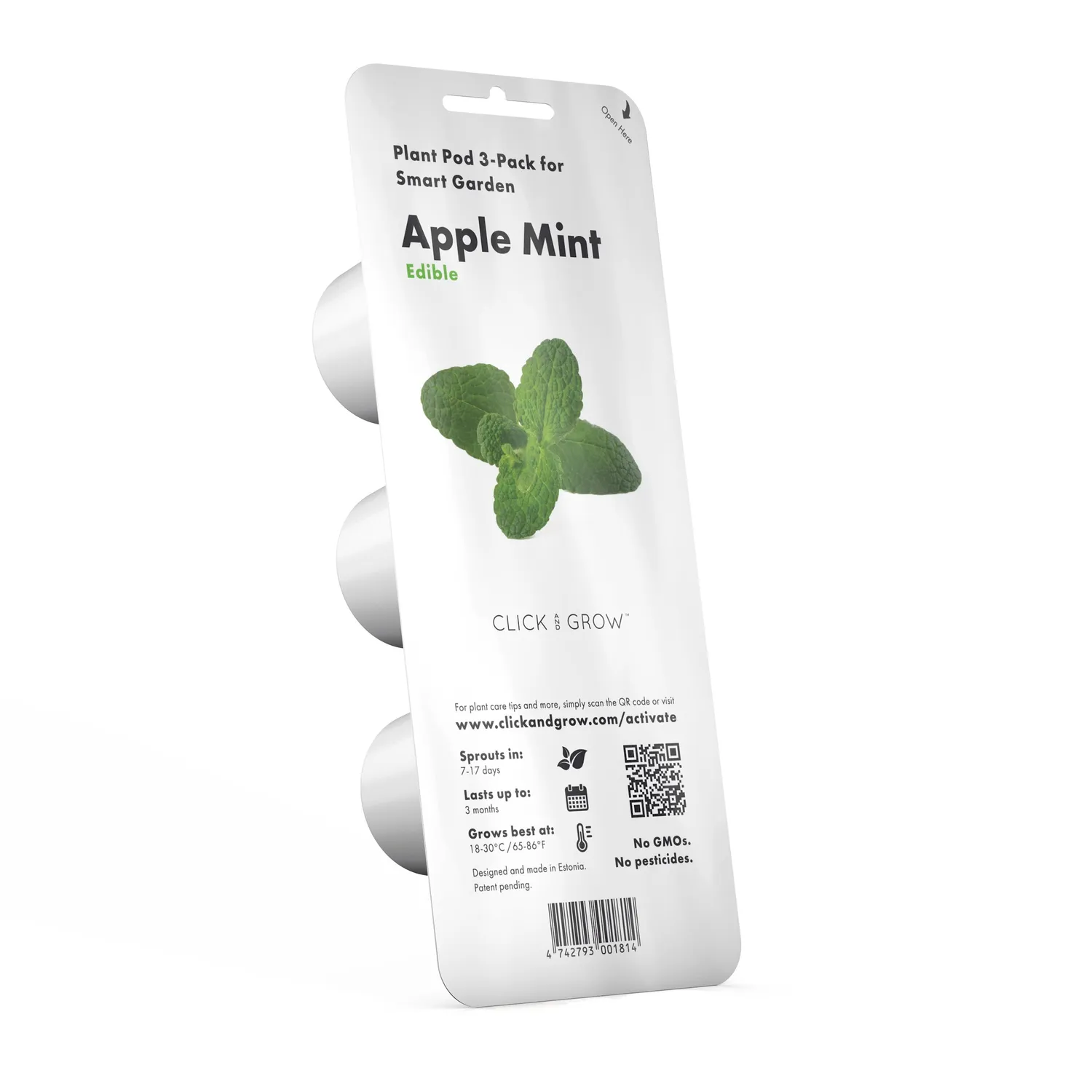 Click and Grow Apple Mint κάψουλες βοτάνου 3 τεμάχια
