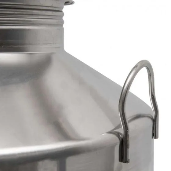 MyAgroMarket Δοχείο Inox με Βιδωτό Καπάκι και Κάνουλα