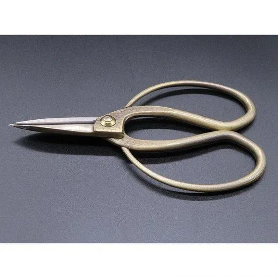 Traditional Bronze ψαλίδι κήπου μακριά λάμα 210mm