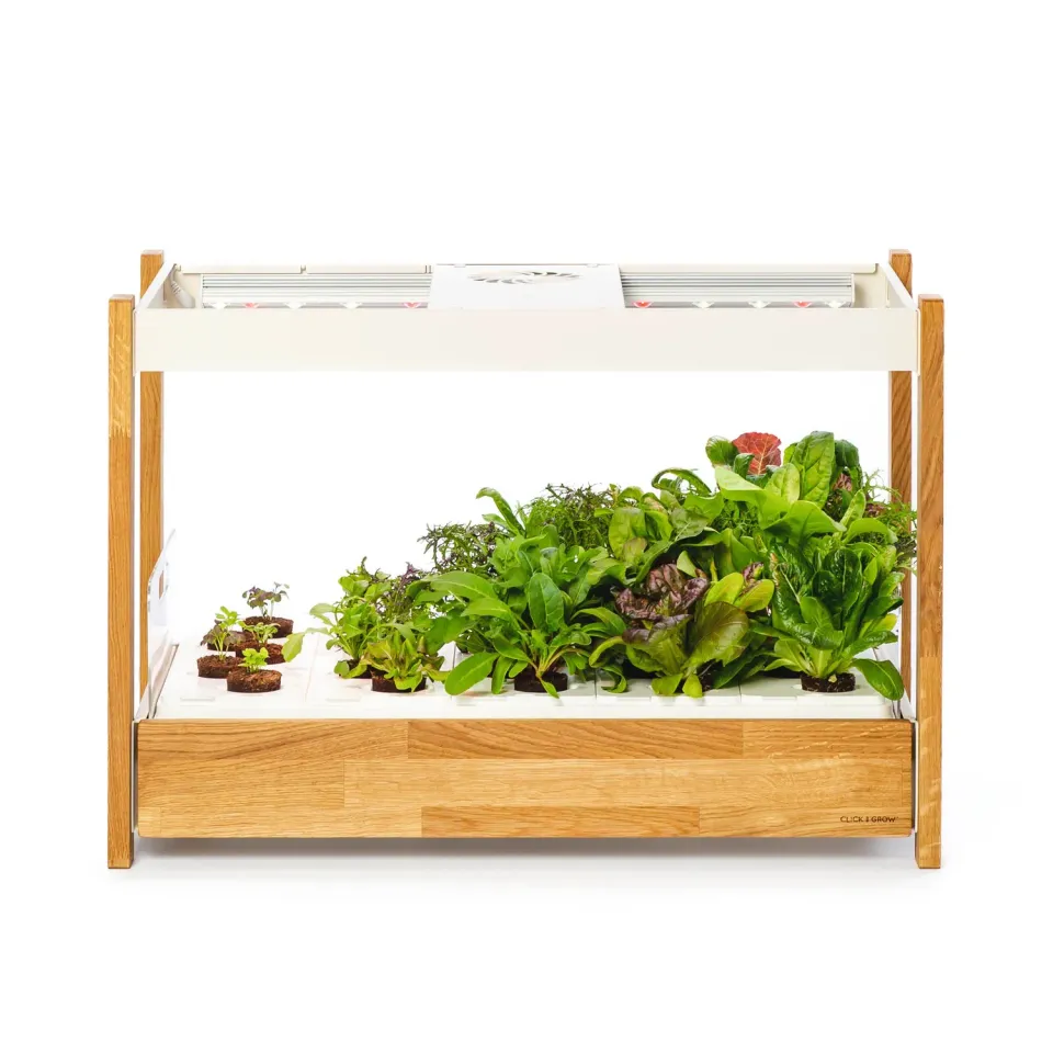 Click and Grow 25 έξυπνος κήπος λευκό συνεχή σοδειά