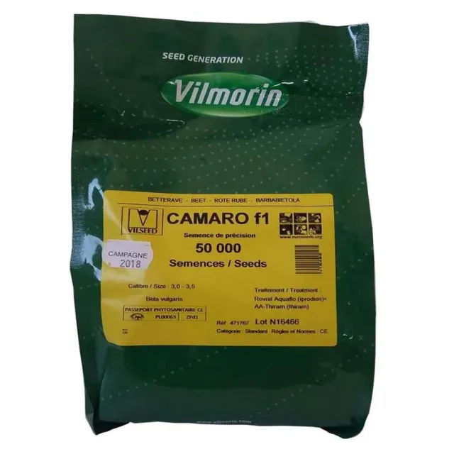 Vilmorin παντζάρι Camaro F1 σπόροι 50000