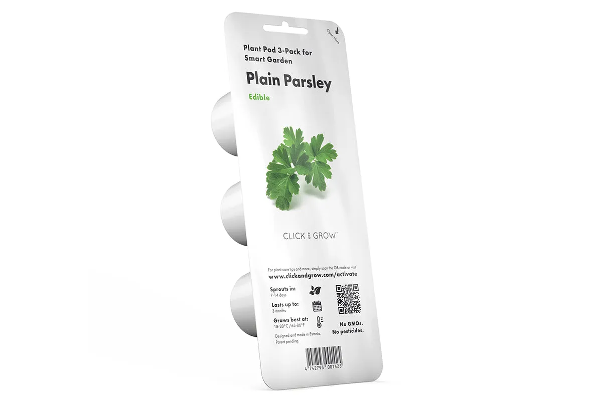 Click and Grow μαϊντανός κάψουλες φυτών 3 τεμάχια φρέσκος