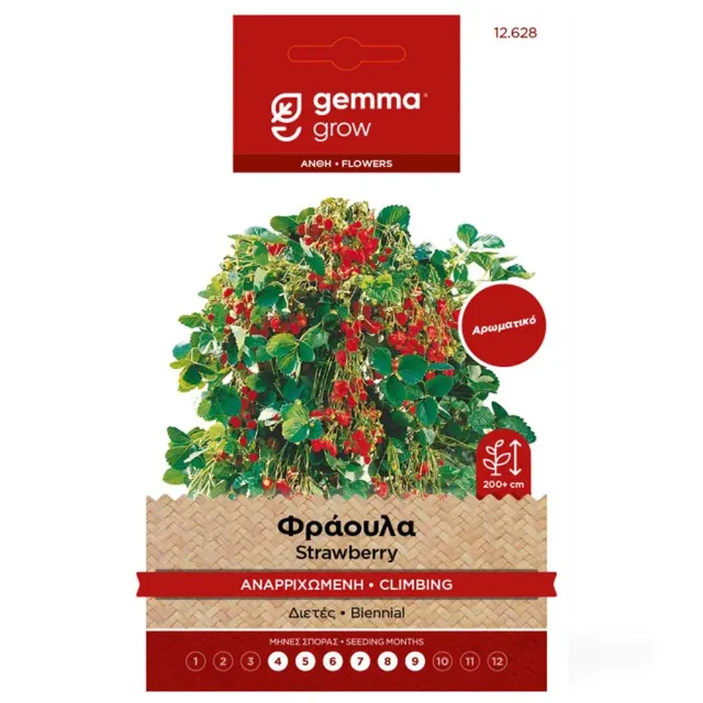 MyAgroMarket Σπόροι Φράουλας Αναρριχώμενη 0,15gr αρωματική