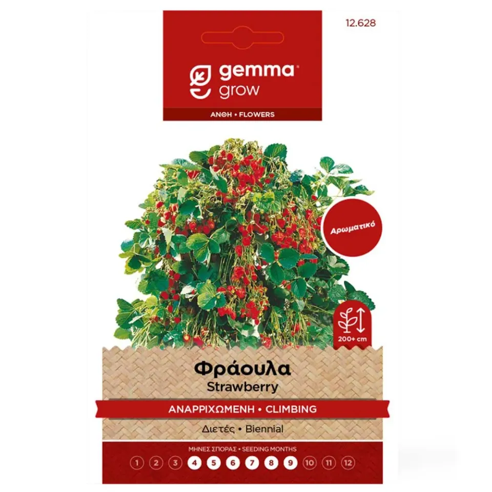 MyAgroMarket Σπόροι Φράουλας Αναρριχώμενη 0,15gr αρωματική