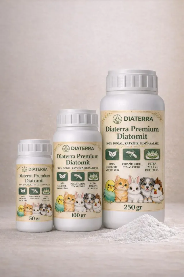 Diaterra Premium σκόνη 250 γρ για έντομα