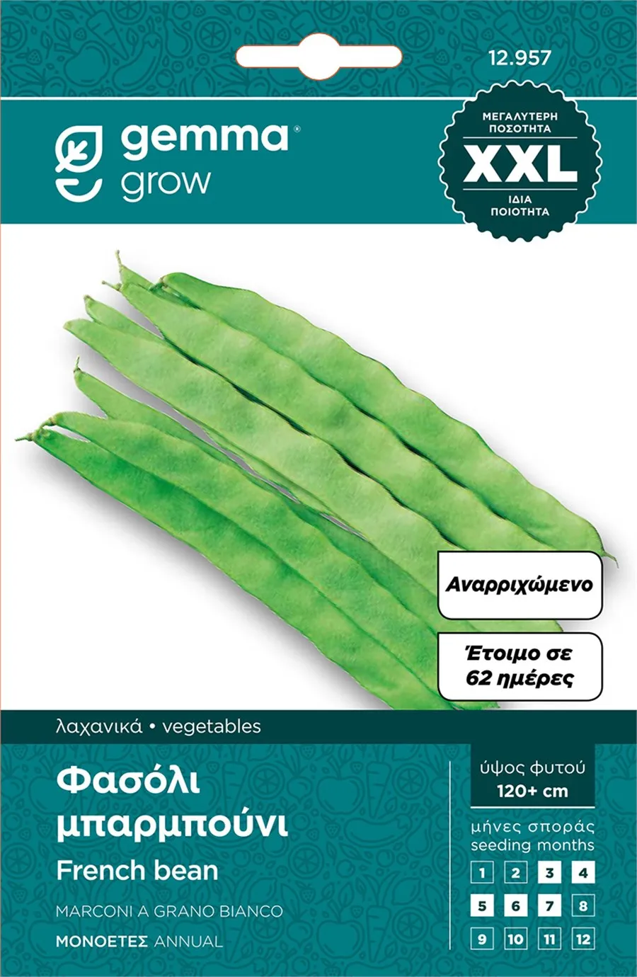 MyAgroMarket Marconi σπόροι φασολιού 20gr αναρριχώμενο