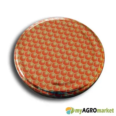 MyAgroMarket Καπάκι Φ82 Κηρήθρα μεταλλικό για βάζα 370ml