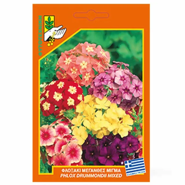 MyAgroMarket Φλοξάκι Μεγανθές Μίγμα Σπόροι Χρωμάτων