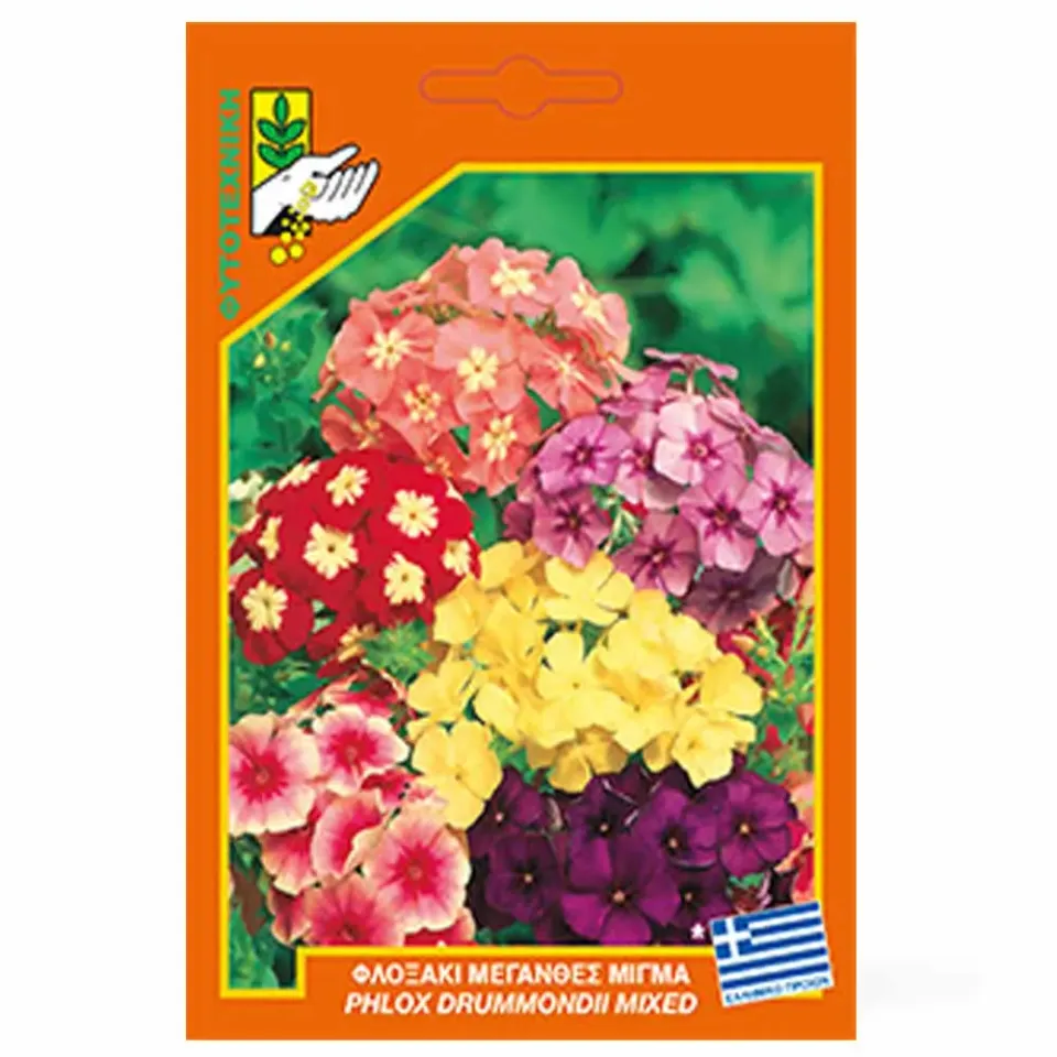 MyAgroMarket Φλοξάκι Μεγανθές Μίγμα Σπόροι Χρωμάτων