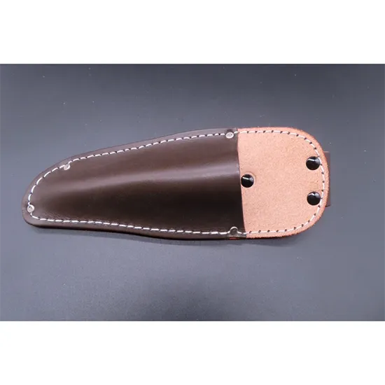 Tanabe Brown leather θήκη ψαλιδιού δερμάτινη