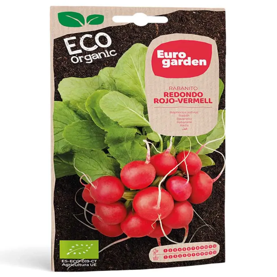 MyAgroMarket Rojo-Vermell ραπανάκι βιολογικοί σπόροι 5 gr