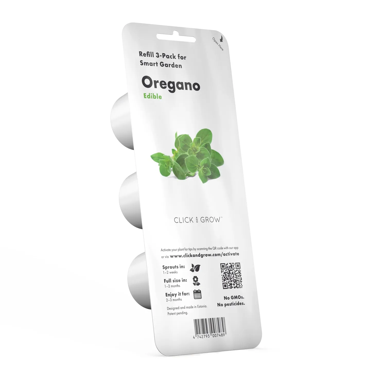 Click and Grow Ρίγανη κάψουλες φυτών 3 τεμ μεσογειακή