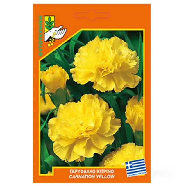 MyAgroMarket σπόροι γαρύφαλλου κίτρινου για γλάστρα