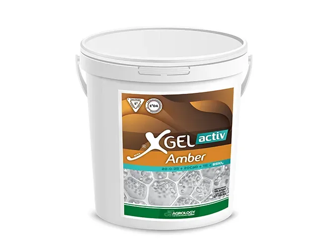 GRAMMAFARM XGel Activ Amber 20-0-25 λίπασμα gel σιλίτιο