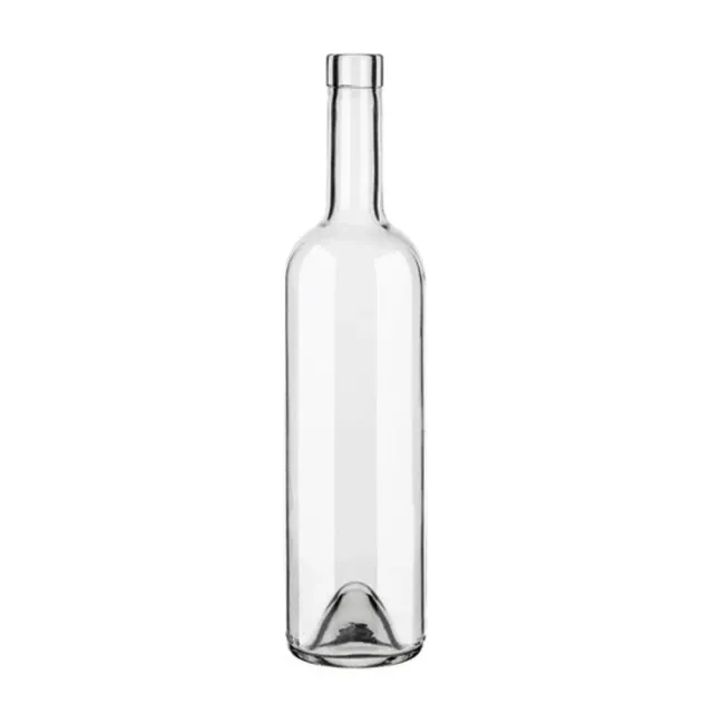 MyAgroMarket Φιάλη Κρασιού 750ml Γυάλινη Διάφανη