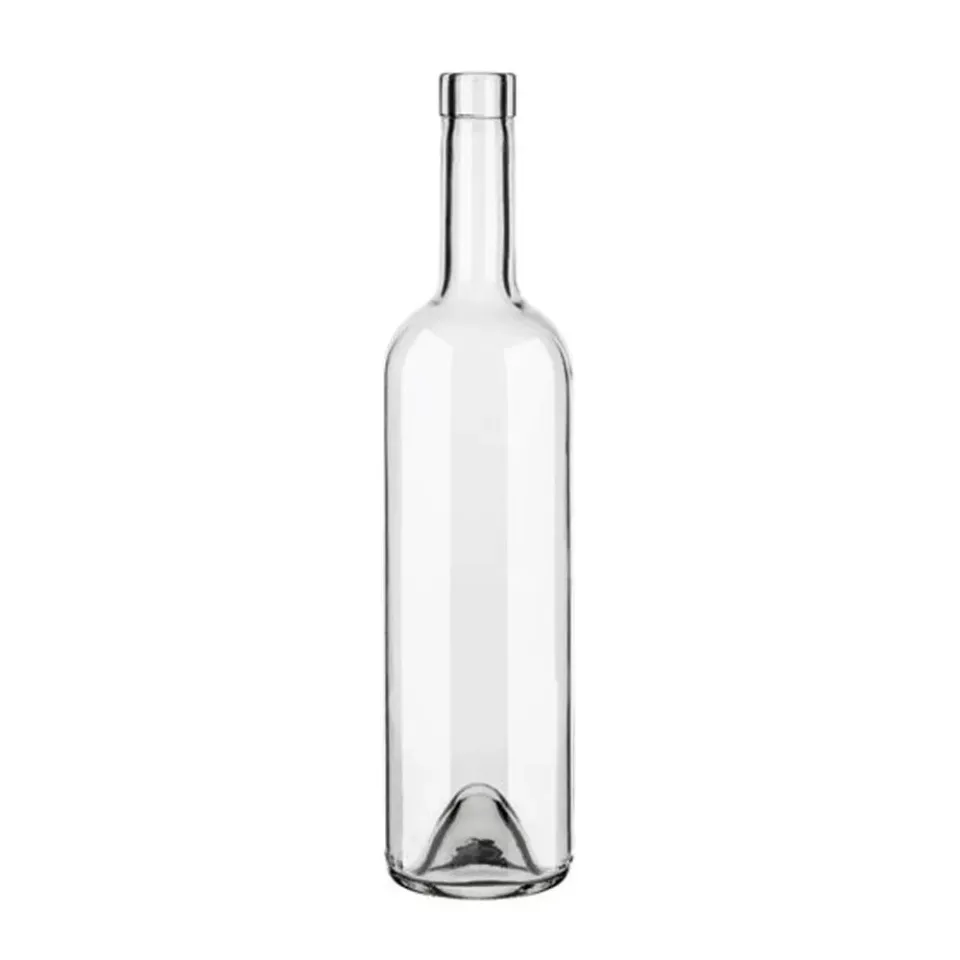 MyAgroMarket Φιάλη Κρασιού 750ml Γυάλινη Διάφανη