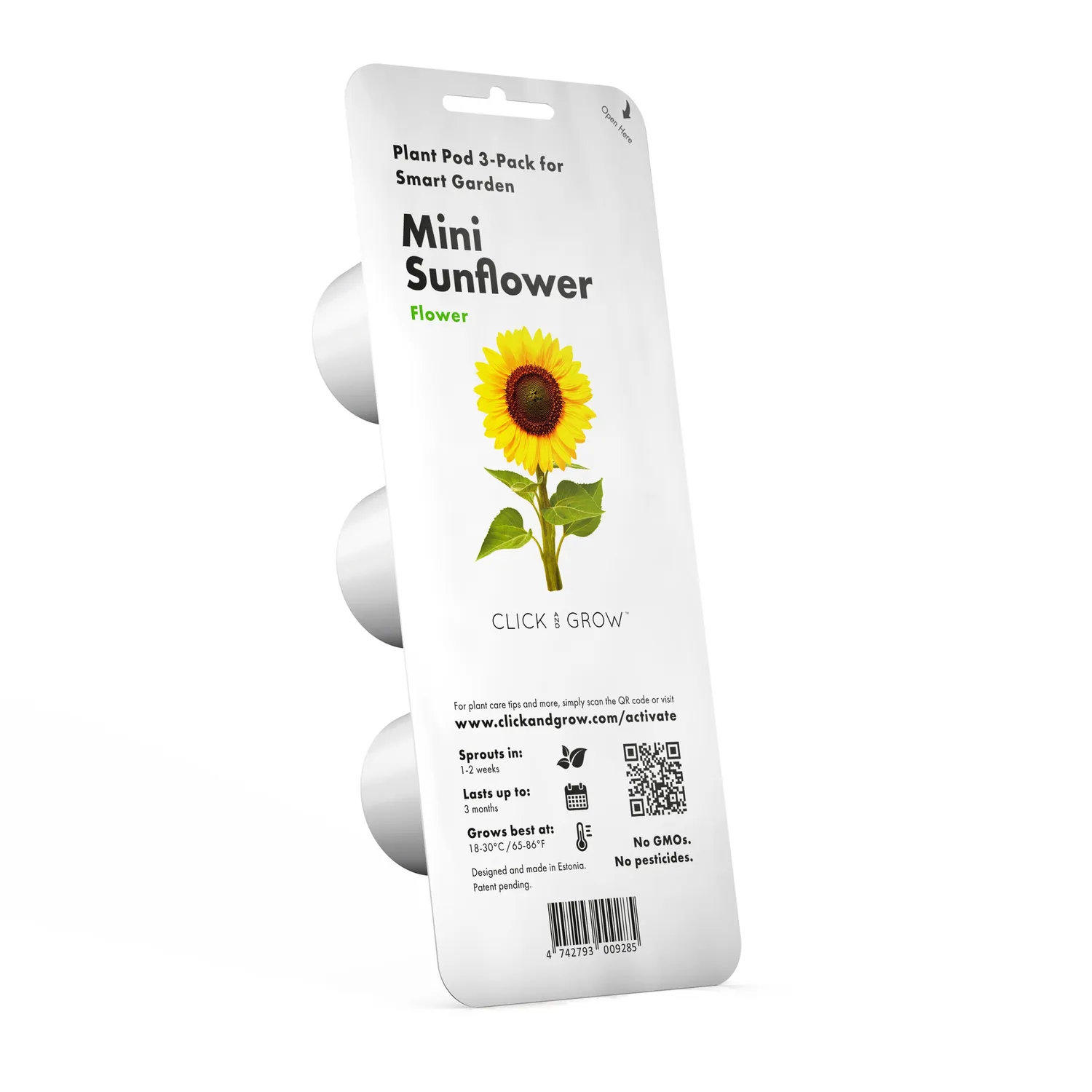 Click and Grow Mini Sunflower κάψουλες ηλίανθος 3 τεμ άνθος