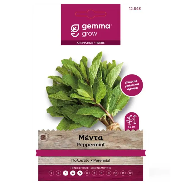 MyAgroMarket Σπόροι Μέντας Menta Piperita για Γλάστρα