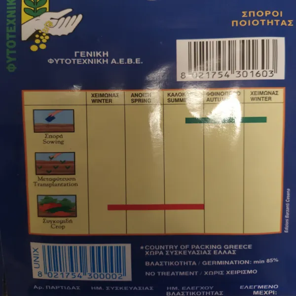 MyAgroMarket Ραπανάκι Μικρό σπόροι βιολογικοί υπερπρώιμοι