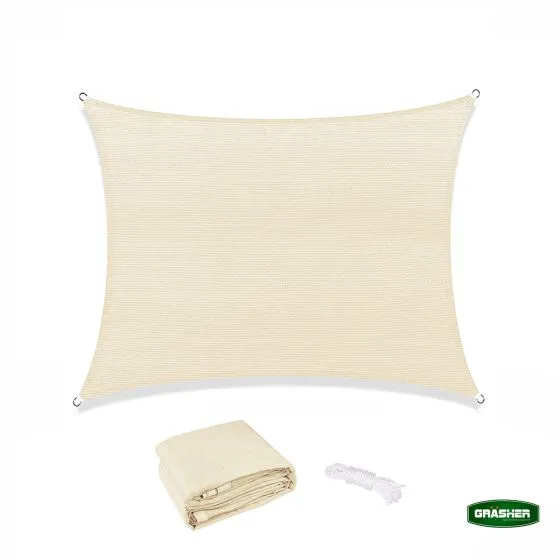 MyAgroMarket Πανί Σκίασης Τετράγωνο 3.6x3.6m με Κρίκους