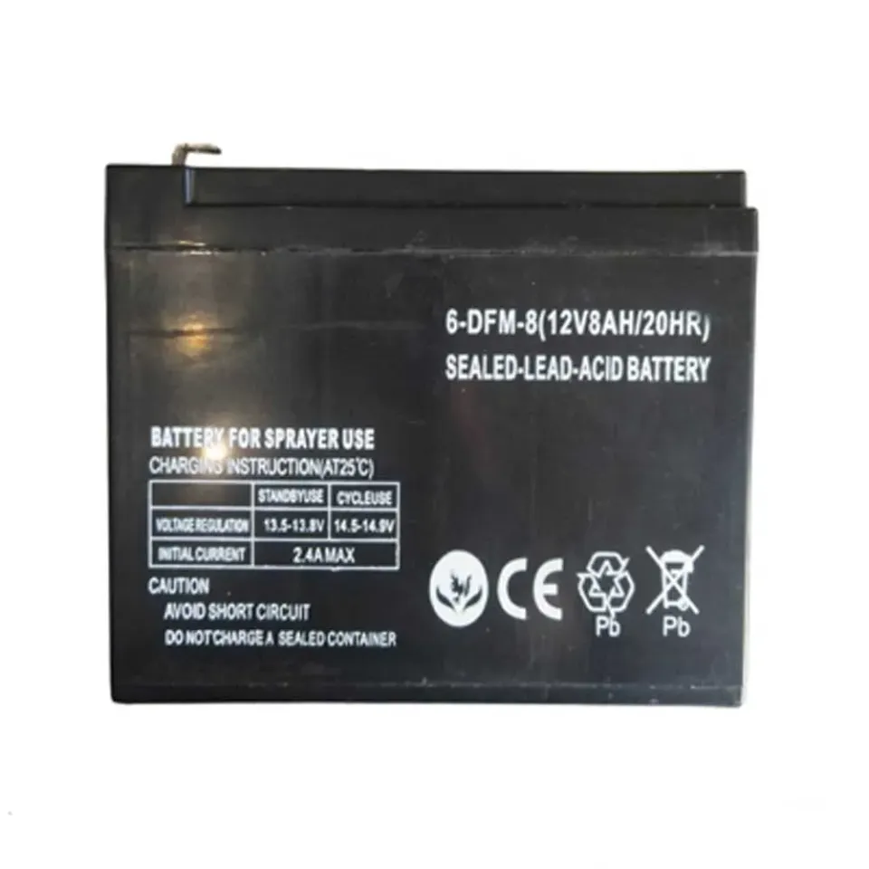 MyAgroMarket μπαταρία 12V 8Ah για ψεκαστήρα πλάτης