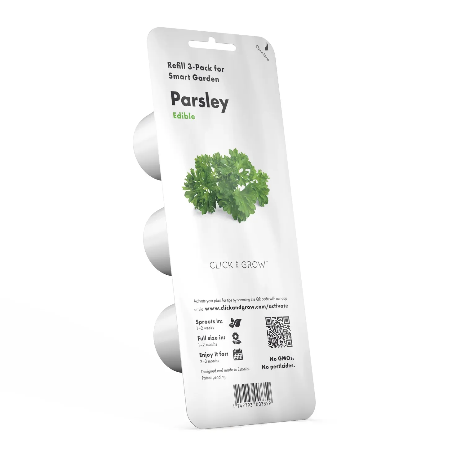 Click and Grow Curly Parsley κάψουλες μαϊντανού 3 τεμαχίων κατσαρός