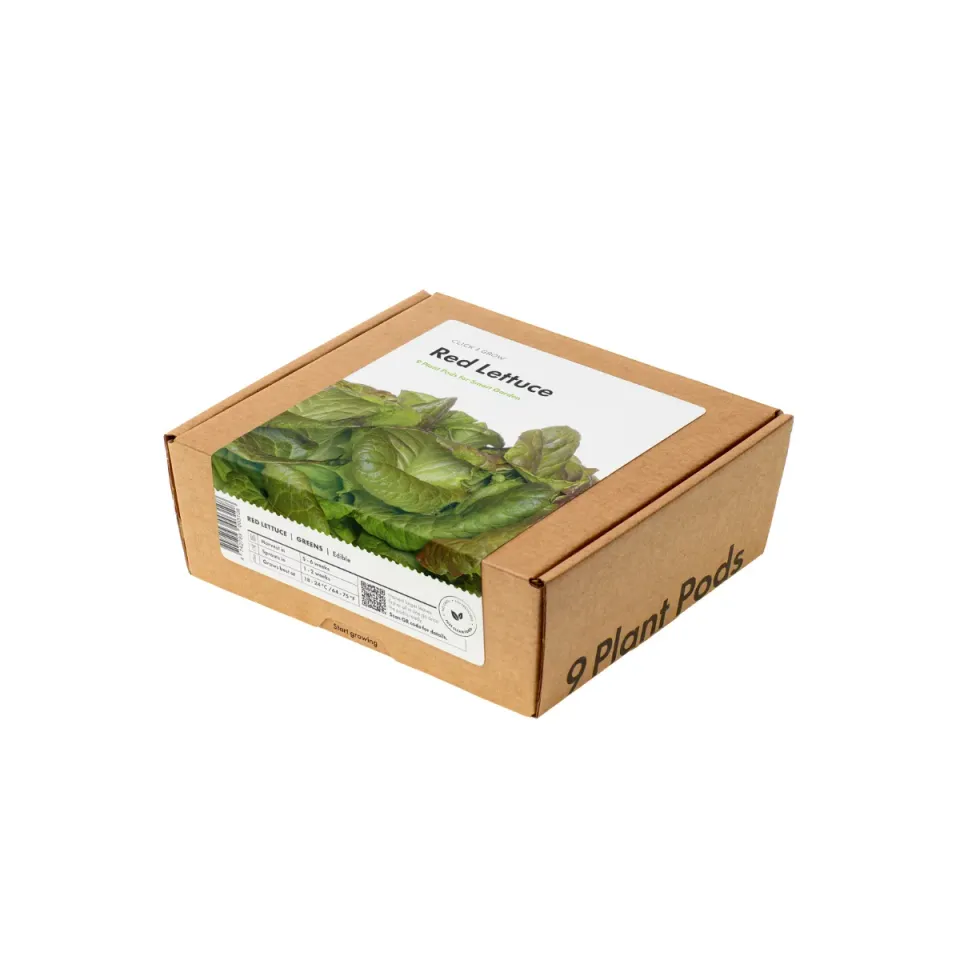 Click and Grow Red Lettuce κάψουλες μαρουλιού 9 τεμαχίων