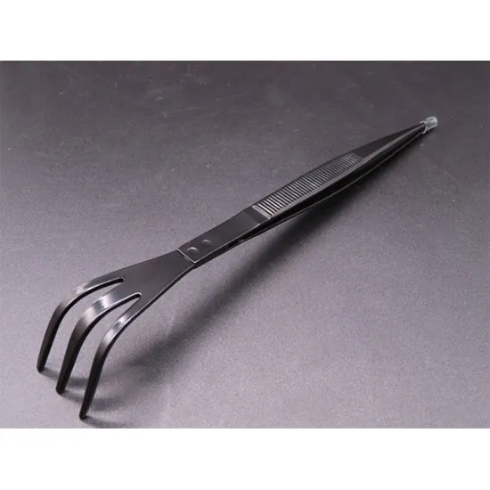 Tanabe Tweezers Rake λαβίδα μπονσάι μαύρη