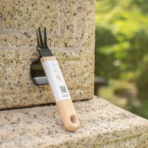 Wazakura δίχαλο ξεχορταριασμού ριζών 170mm ξύλινο