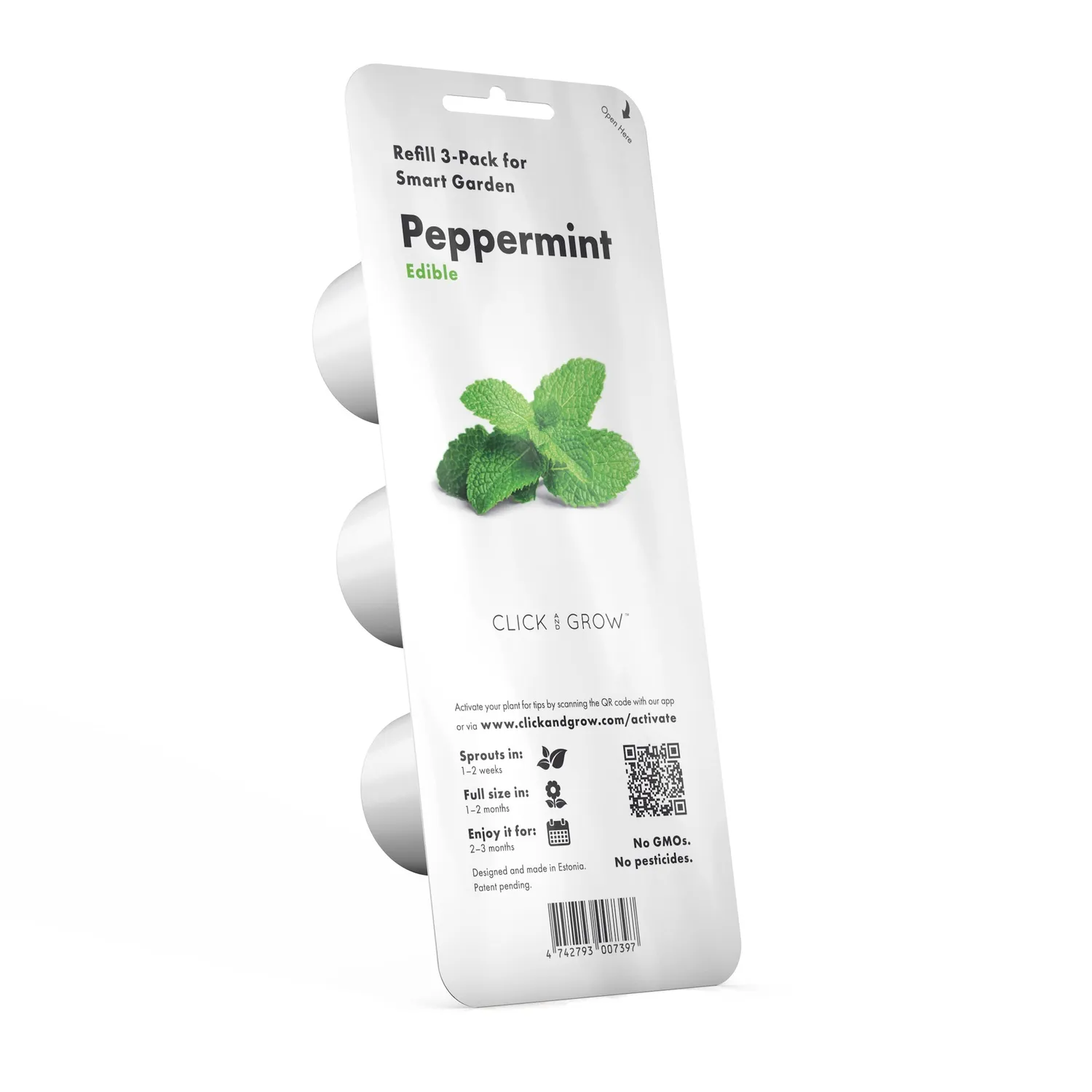 Click and Grow Peppermint κάψουλες δυόσμου 3 τεμ