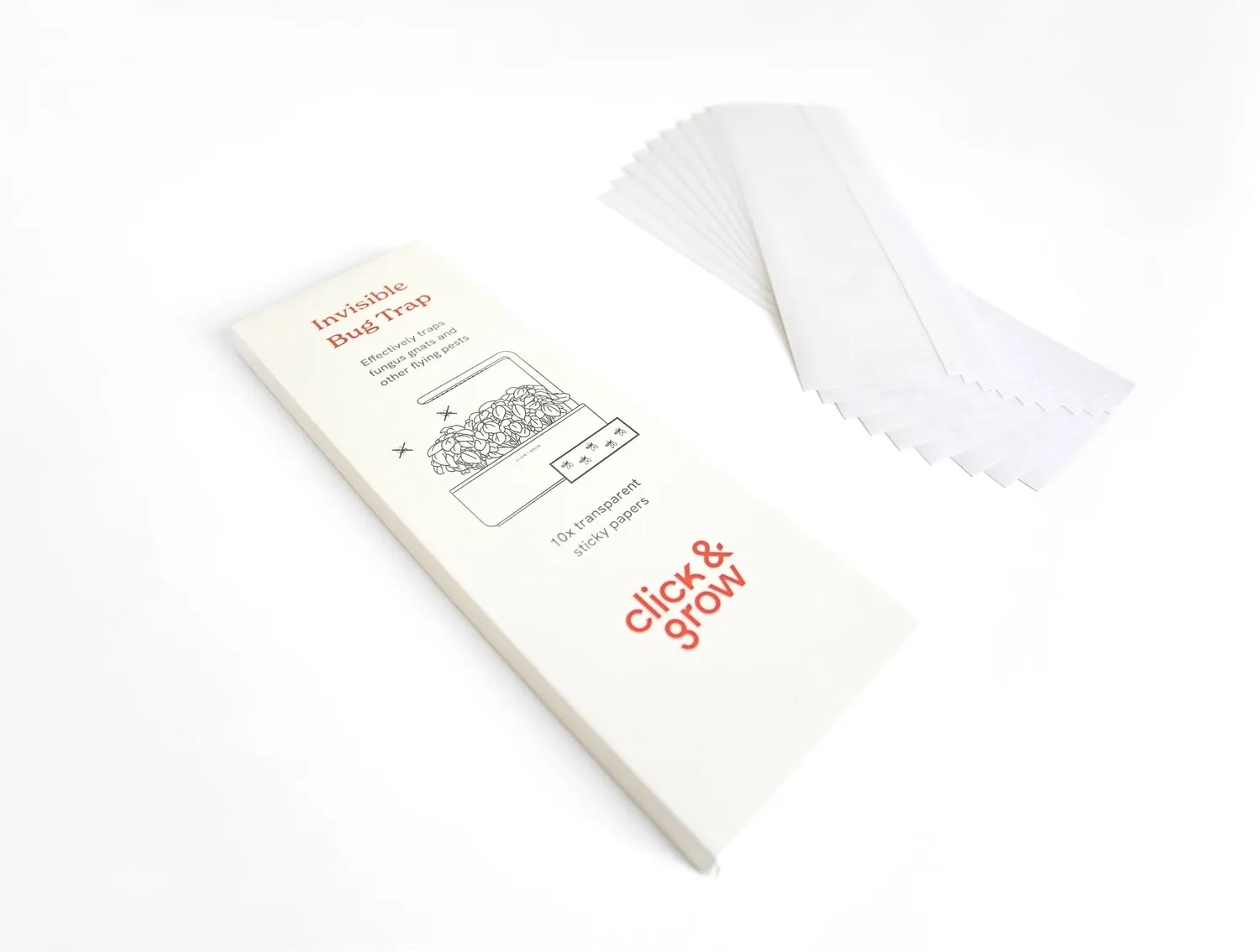 Click and Grow Invisible Bug Trap κολλητικές παγίδες 10 τεμ