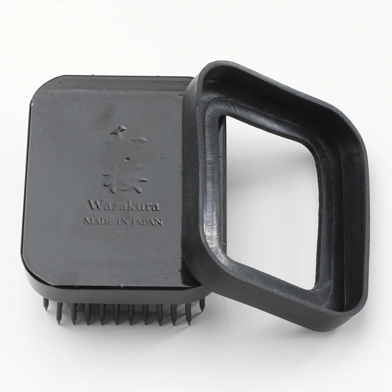 Wazakura Kenzan Ikebana Μαύρο 68x51mm Ορθογώνιο