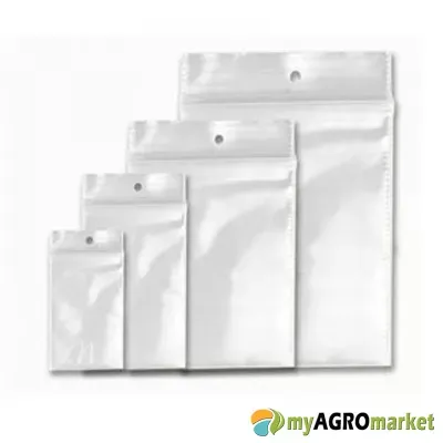 MyAgroMarket Zip 6,5x8 cm σακουλάκια ασφαλείας 100 τεμ για σπόρους