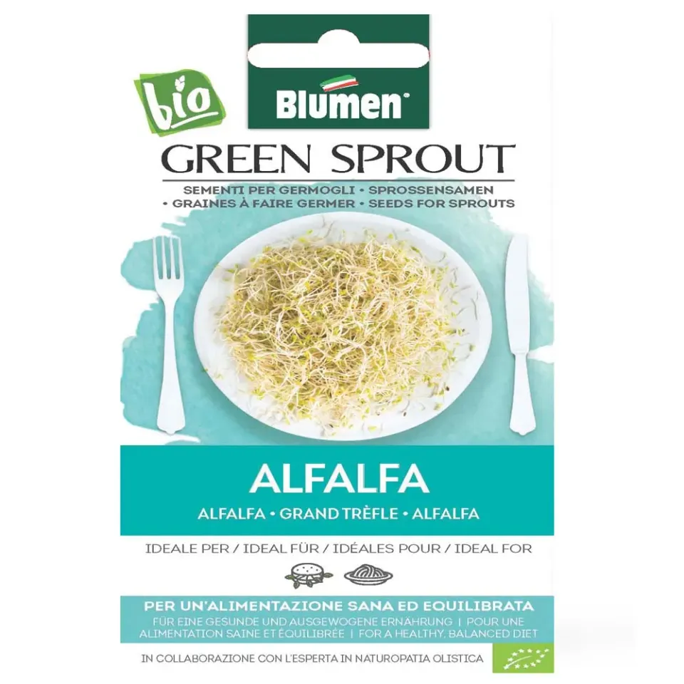 MyAgroMarket Άλφα Άλφα Μηδική σπόροι για φύτρα βιολογικοί 40gr
