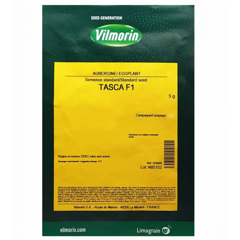 Tasca F1 Μελιτζάνα φλάσκα σπόροι 5gr ανθεκτική