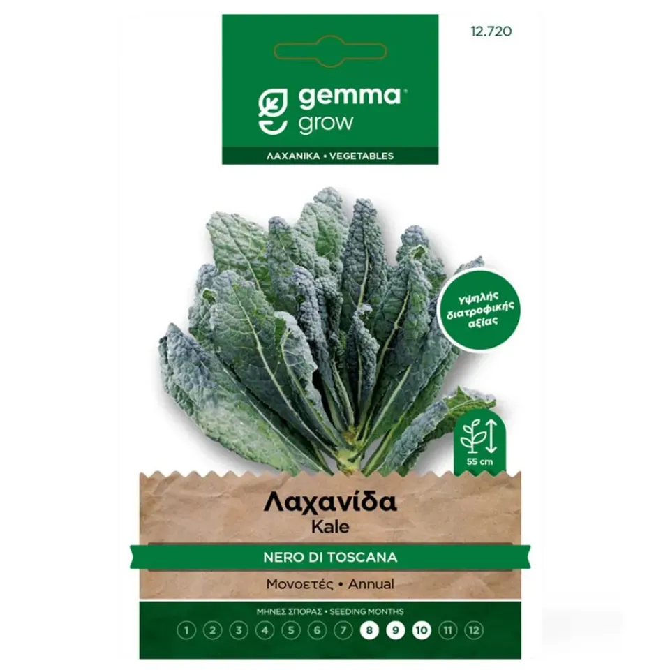 MyAgroMarket Nero di Toscana σπόροι λαχανίδας kale 2gr