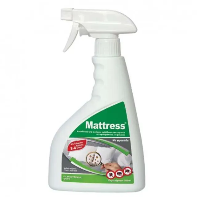 Mattress σπρέϊ ακάρεων στρωμάτων 500ml με γερανιόλη