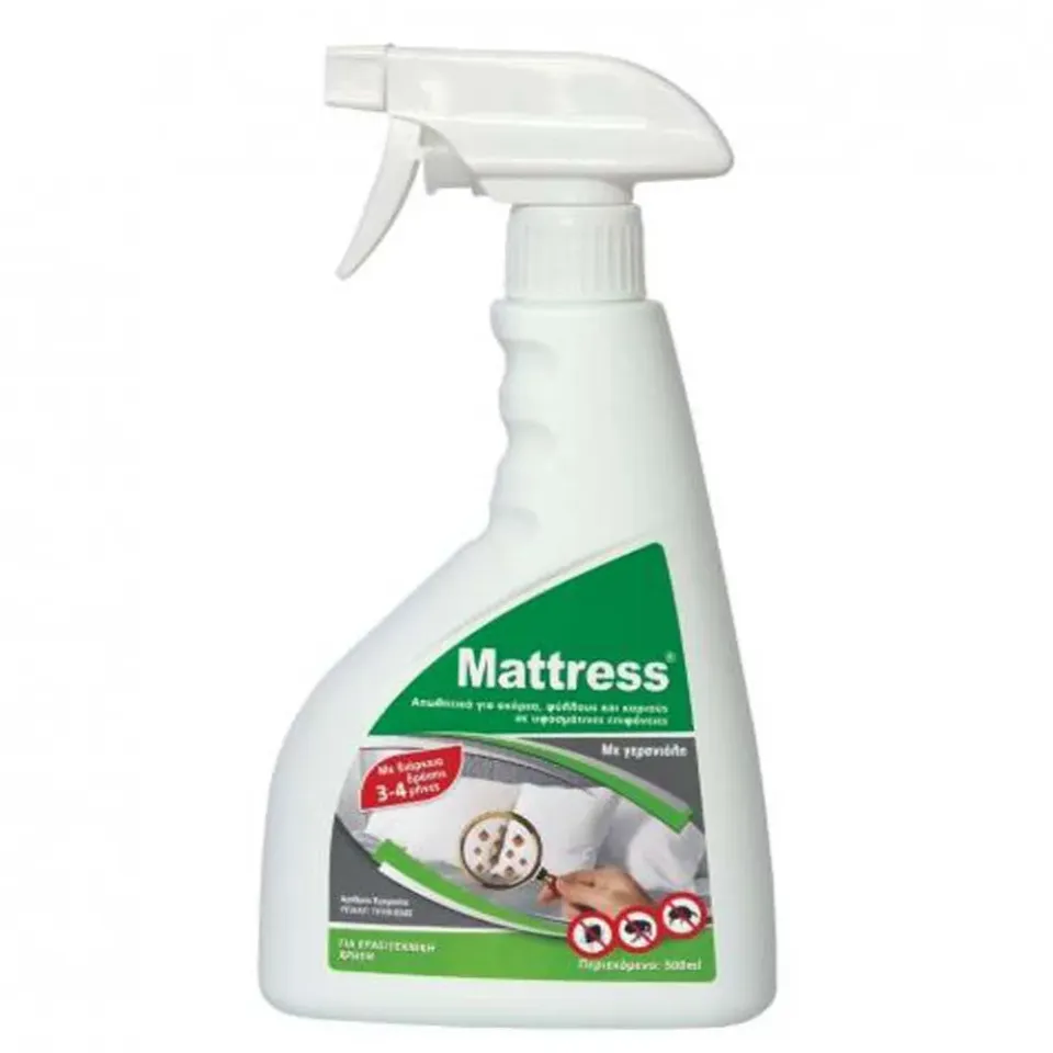 Mattress σπρέϊ ακάρεων στρωμάτων 500ml με γερανιόλη