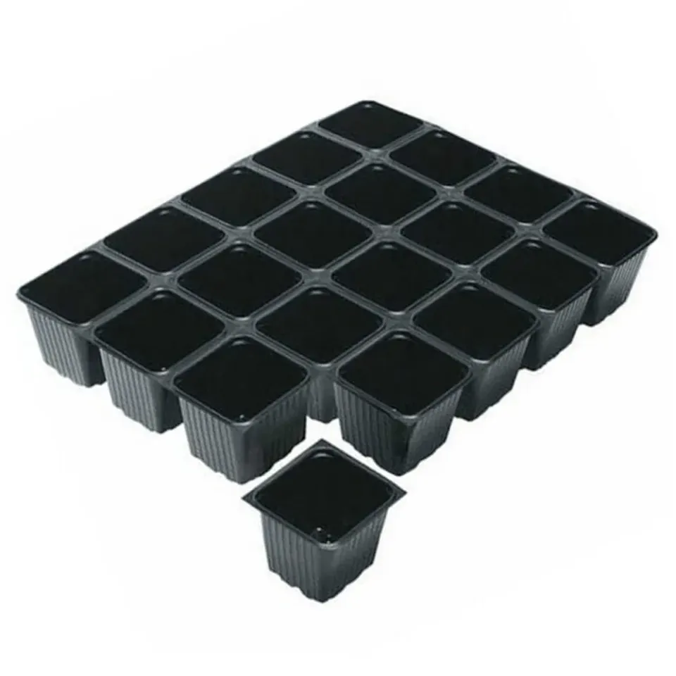 MyAgroMarket 20 θέσεων δίσκος σποράς πλαστικός 7x7x6 εκ.