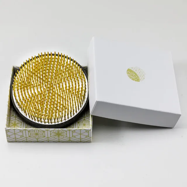 Wazakura Kenzan ορειχάλκινο στρογγυλό 89mm ikebana